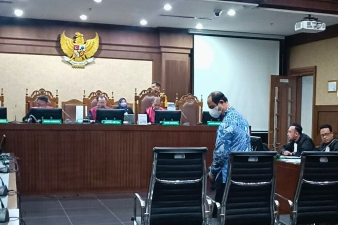 Pengadilan Tipikor Jakarta perintahkan Gazalba Saleh kembali ditahan Pengadilan Tipikor Jakarta perintahkan Gazalba Saleh kembali ditahan