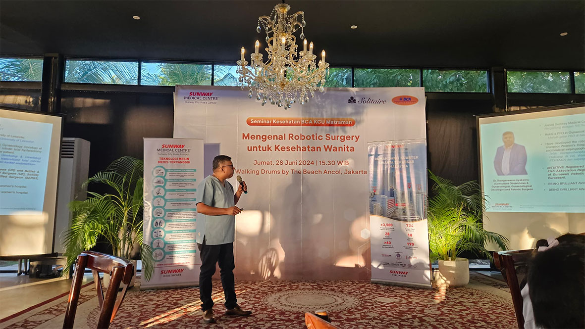 Dr Thangesweran: Bedah Robotik solusi dunia kedokteran