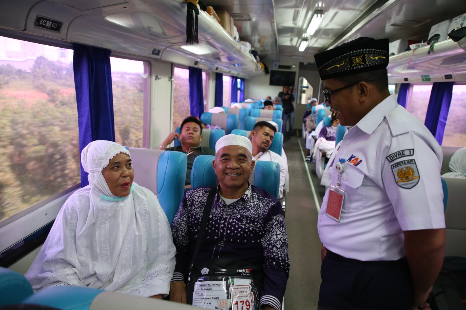 KAI Divre I Sumut layani kepulangan jemaah haji KAI Divre I Sumut layani kepulangan jemaah haji