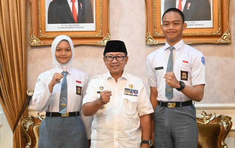 Dua pelajar Cianjur menjadi anggota Paskibraka tingkat Jabar Dua pelajar Cianjur menjadi anggota Paskibraka tingkat Jabar