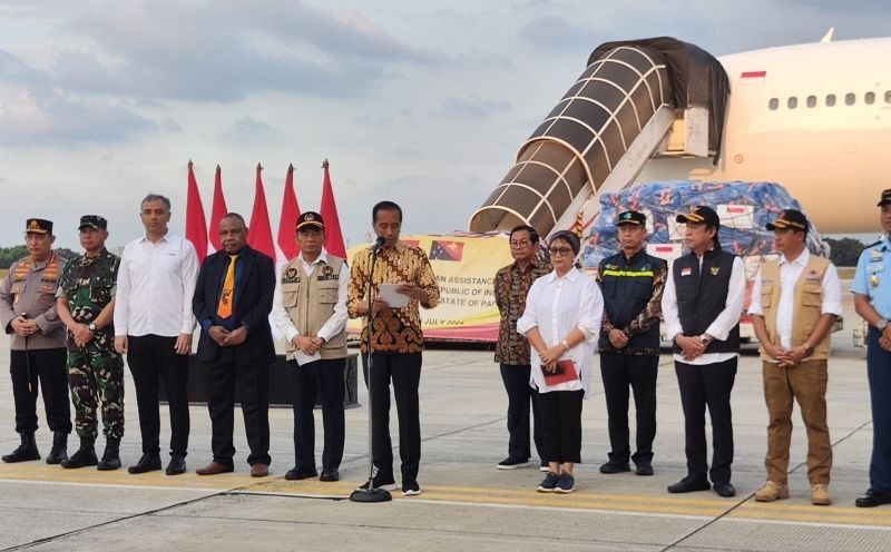 Presiden lepas bantuan kemanusiaan ke Papua Nugini dan Afghanistan