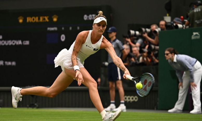 Juara bertahan Wimbledon Vondrousova tersingkir pada babak pertama Juara bertahan Wimbledon Vondrousova tersingkir pada babak pertama