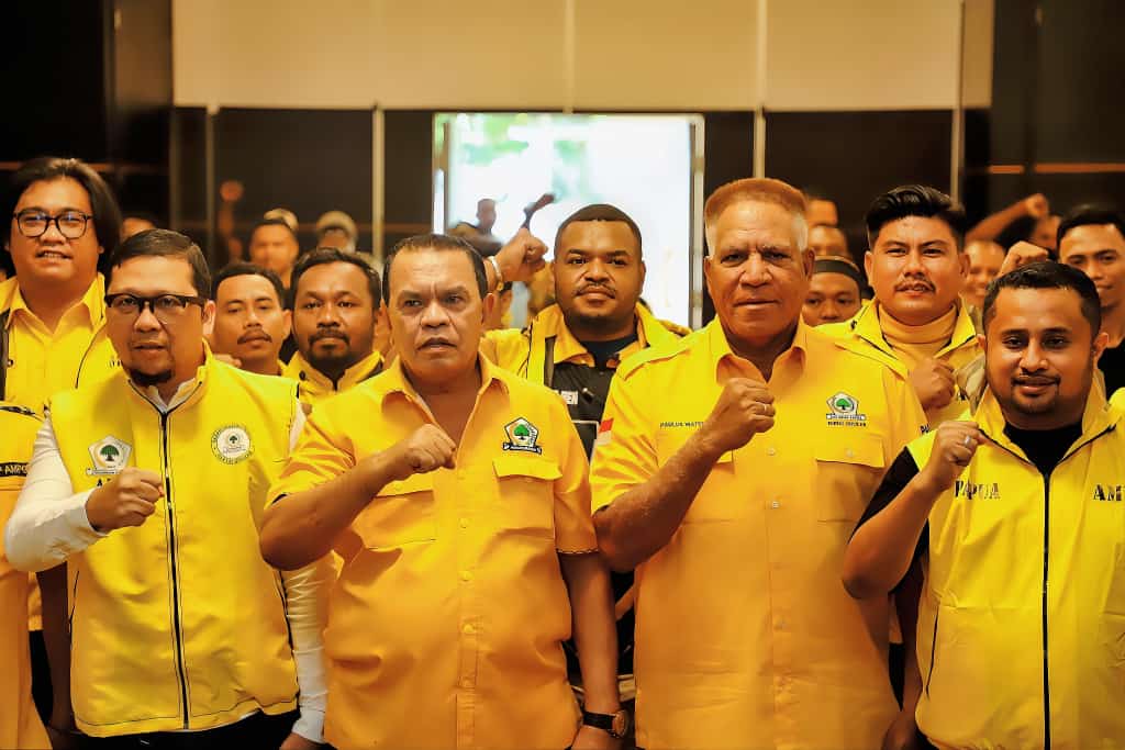 Golkar Papua tegak lurus keputusan DPP rekomendasikan Paulus Waterpauw Golkar Papua tegak lurus keputusan DPP rekomendasikan Paulus Waterpauw