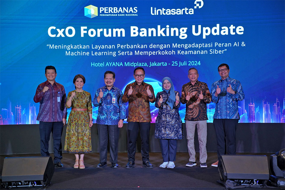 Lintasarta bersama Perbanas gelar Forum CxO: Tingkatkan layanan perbankan dengan AI dan Cybersecurity