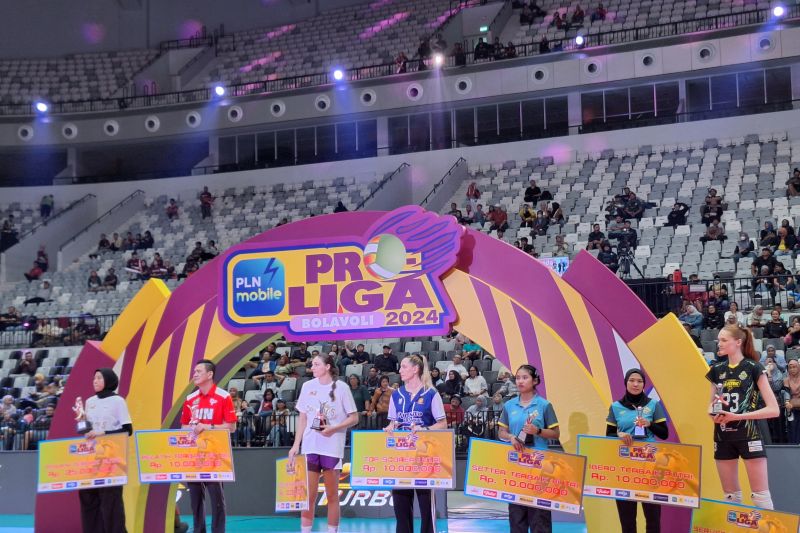 Megawati segel gelar pemain terbaik PLN Mobile Proliga 2024