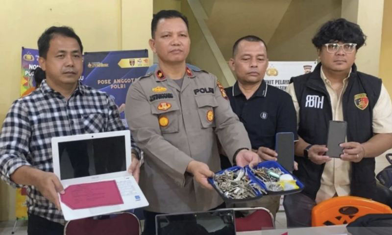 Polisi Pekanbaru bekuk wanita hamil diduga lakukan pencurian