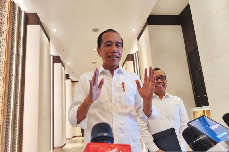 Jokowi: Air dan listrik di Istana Presiden IKN tak ada masalah Jokowi: Air dan listrik di Istana Presiden IKN tak ada masalah