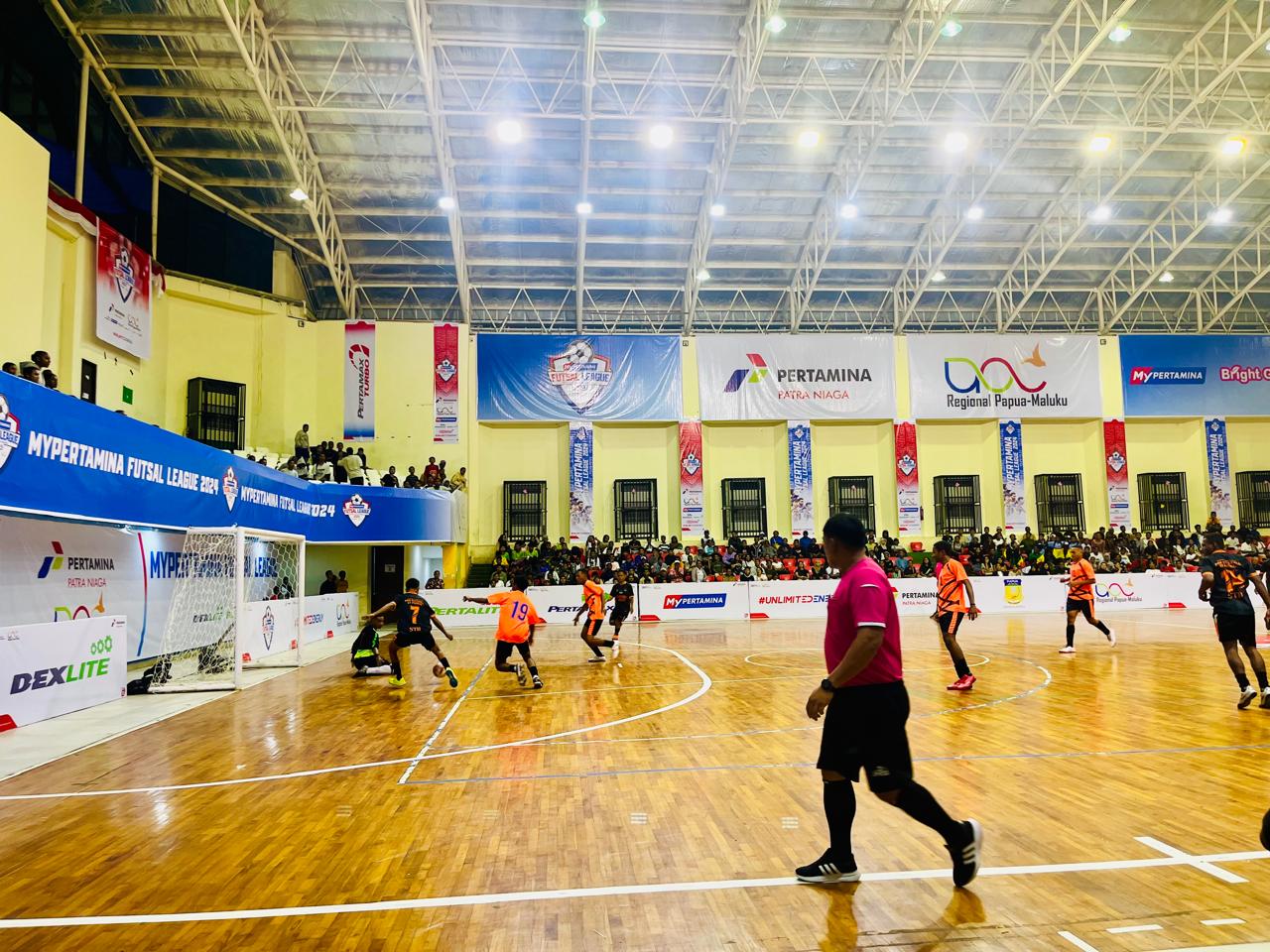 Tingkatkan minat olah raga, Pertamina Patra Niaga gelar Turnamen Futsal MyPertamina 2024 Tingkatkan minat olah raga, Pertamina Patra Niaga gelar Turnamen Futsal MyPertamina 2024