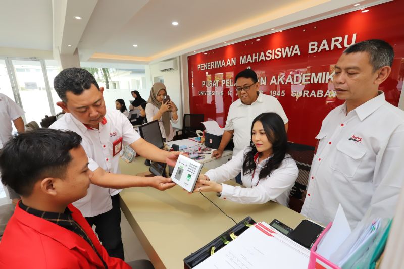 Untag Surabaya terapkan teknologi keamanan data pada mahasiswa baru Untag Surabaya terapkan teknologi keamanan data pada mahasiswa baru