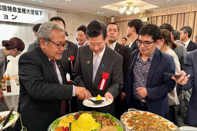 Dubes Akhmadi dan Menteri Lingkungan Hidup Jepang resmikan MIA Dubes Akhmadi dan Menteri Lingkungan Hidup Jepang resmikan MIA