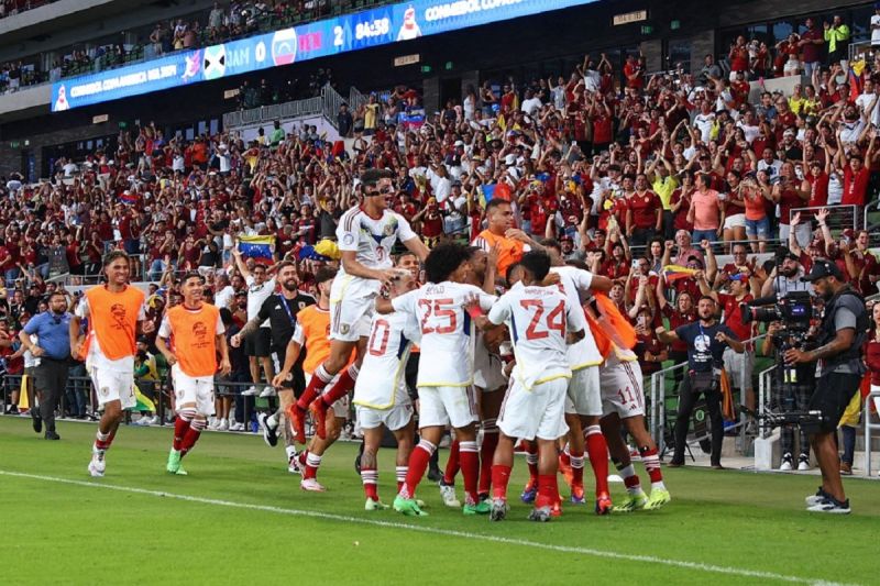 Venezuela hadapi Kanada di perempat final usai kalahkan Jamaika 3-0 Venezuela hadapi Kanada di perempat final usai kalahkan Jamaika 3-0