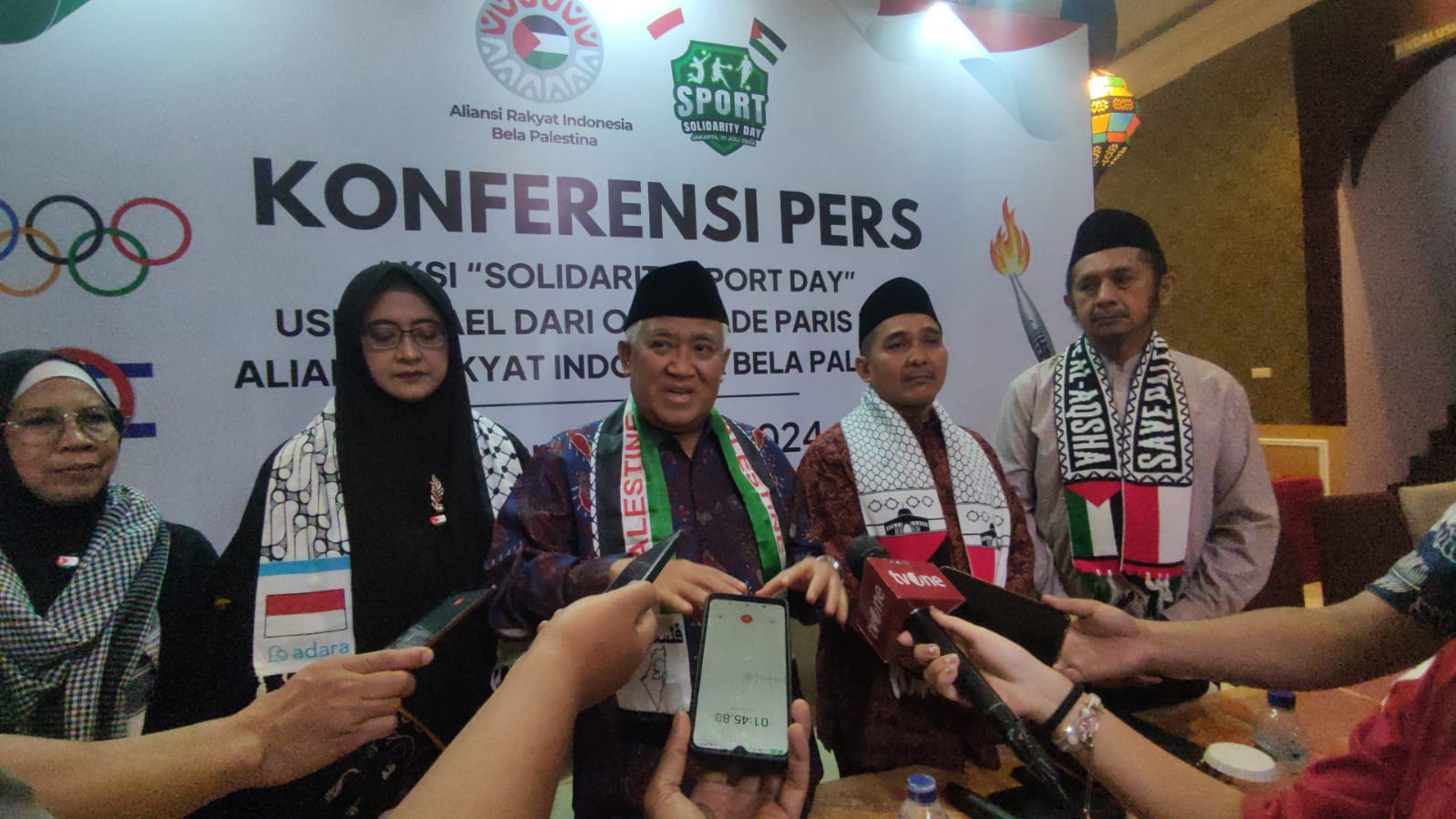 Tolak Israel di Olimpiade Paris 2024, ARI-BP bakal gelar aksi unjuk rasa Tolak Israel di Olimpiade Paris 2024, ARI-BP bakal gelar aksi unjuk rasa