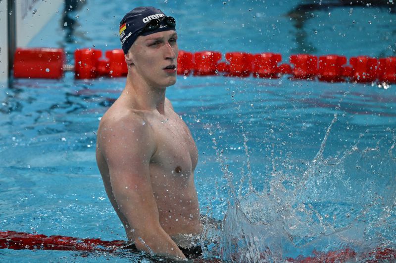 Lukas Maertens sabet medali emas 400m gaya bebas putra Lukas Maertens sabet medali emas 400m gaya bebas putra