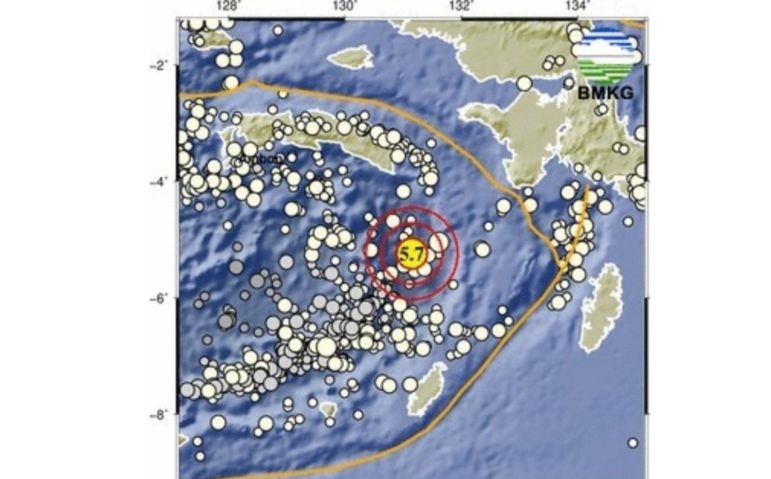 BMKG: Gempa 5,7 magnitudo di Maluku tidak berpotensi tsunami BMKG: Gempa 5,7 magnitudo di Maluku tidak berpotensi tsunami
