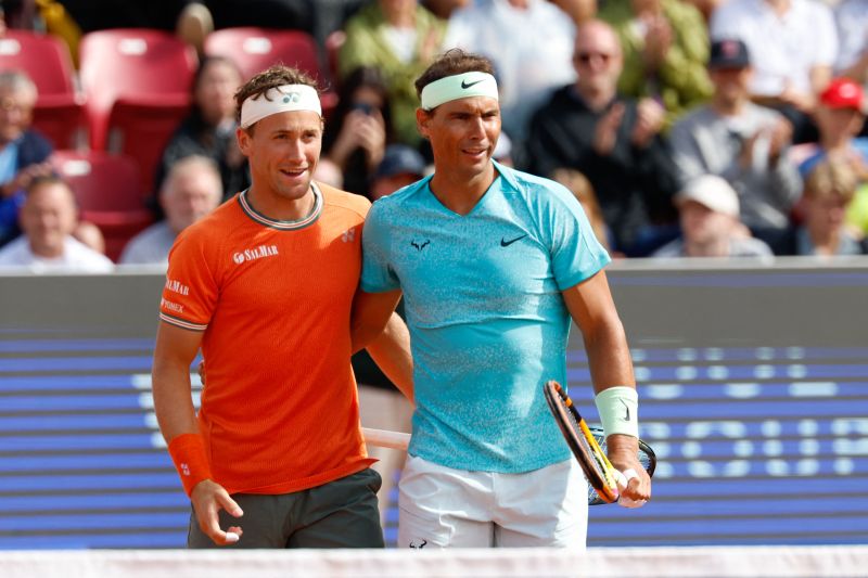 Rafael Nadal kembali berkompetisi dengan Casper Ruud di Bastad Rafael Nadal kembali berkompetisi dengan Casper Ruud di Bastad