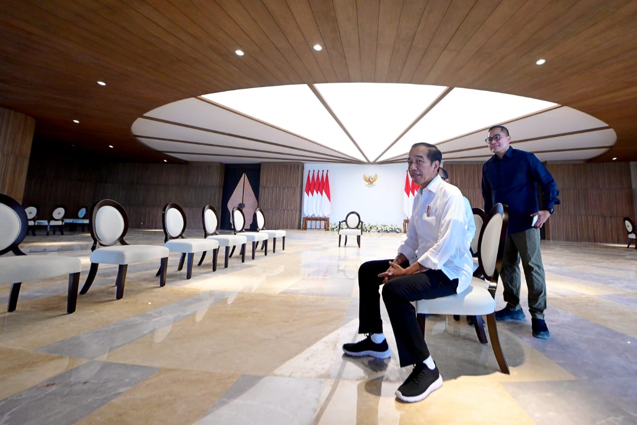 Presiden Jokowi nilai perkembangan pembangunan IKN berjalan baik Presiden Jokowi nilai perkembangan pembangunan IKN berjalan baik