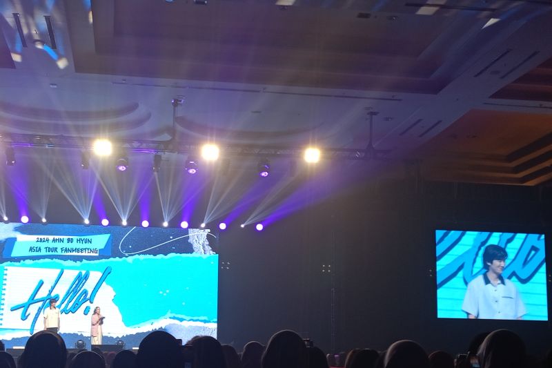 Ahn Bo-hyun di Jakarta: Saya janji akan ke Indonesia lagi!