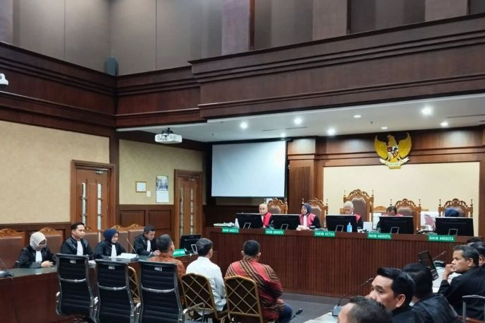 Tiga mantan pejabat Kemenhub didakwa rugikan negara Rp1,15 triliun Tiga mantan pejabat Kemenhub didakwa rugikan negara Rp1,15 triliun