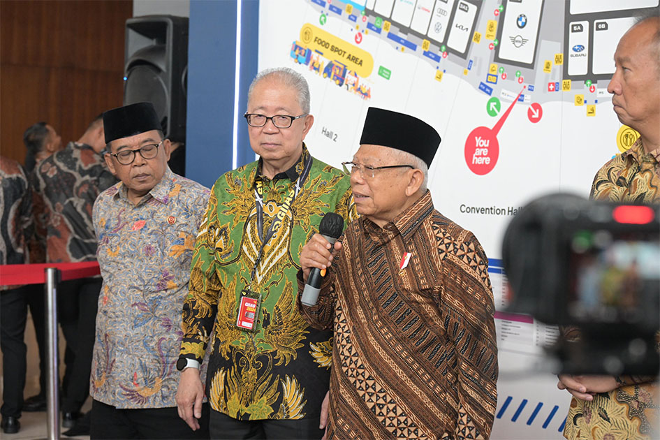 Wapres Maruf Amin harap Wamen yang baru dilantik lebih responsif