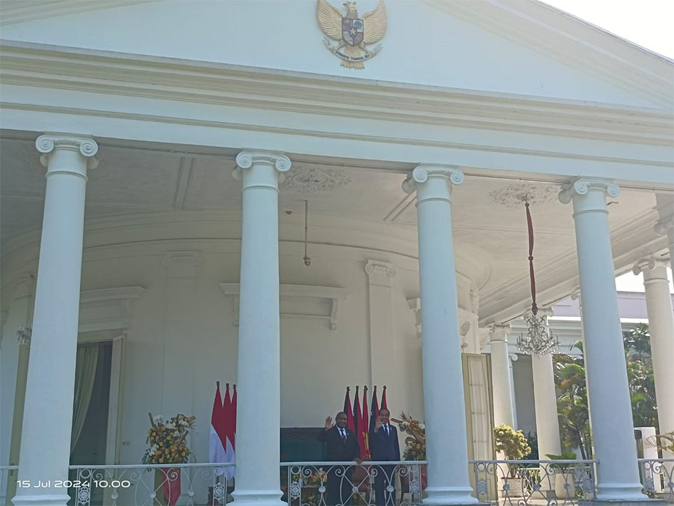 Presiden Jokowi menerima kunjungan kerja PM Papua Nugini James Marape Presiden Jokowi menerima kunjungan kerja PM Papua Nugini James Marape