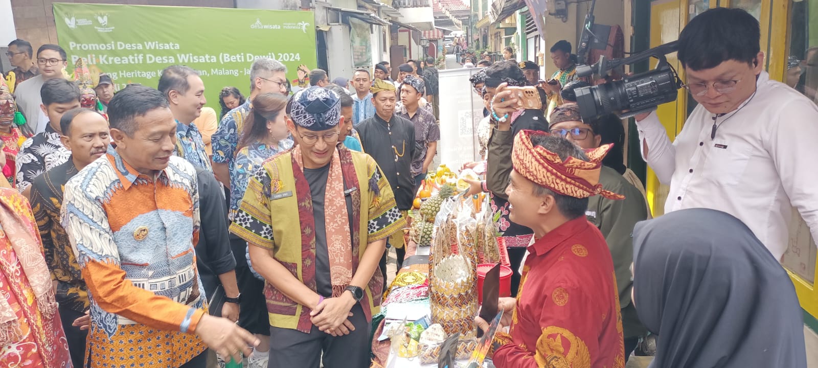 Menparekraf puji wisata dan industri kreatif Kota Malang dan Kabupaten Malang Menparekraf puji wisata dan industri kreatif Kota Malang dan Kabupaten Malang