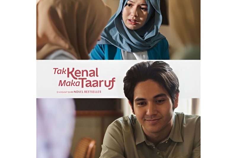 Film Tak Kenal Maka Taaruf rilis poster eksklusif perdana Film Tak Kenal Maka Taaruf rilis poster eksklusif perdana
