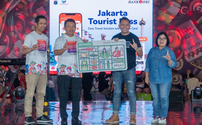 Dorong pembayaran non tunai, Bank DKI - Tokopedia sinergi dukung visi Jakarta Kota global Dorong pembayaran non tunai, Bank DKI - Tokopedia sinergi dukung visi Jakarta Kota global