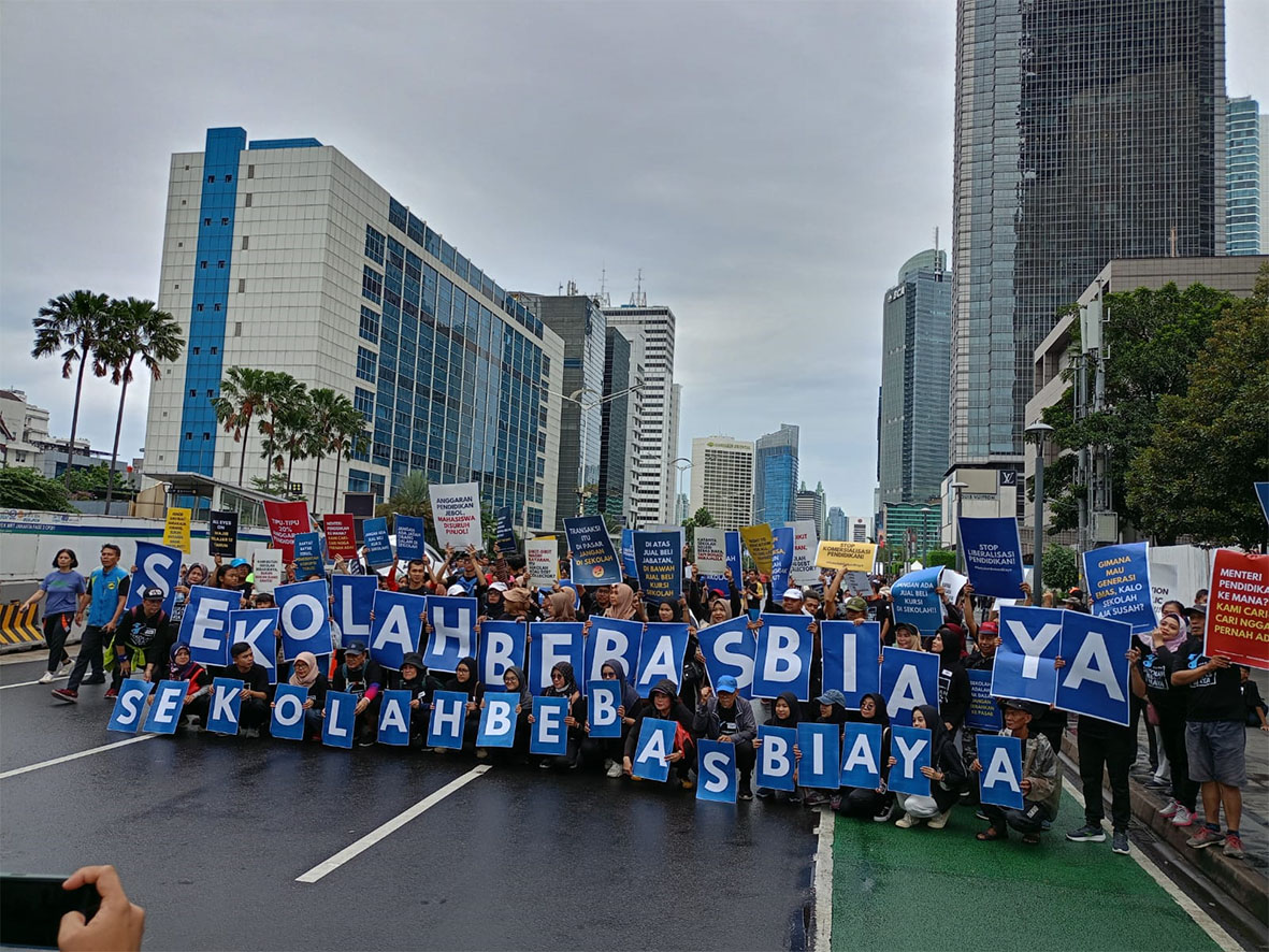 KOPAJA dorong Sekolah Bebas Biaya KOPAJA dorong Sekolah Bebas Biaya
