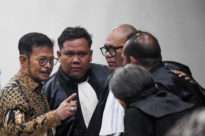 SYL akan laporkan uang korupsi Kementan mengalir ke green house