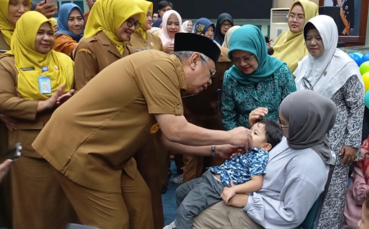 HAN 2024, Pemkot Tangsel kick off Pekan Imunisasi Nasional Polio HAN 2024, Pemkot Tangsel kick off Pekan Imunisasi Nasional Polio