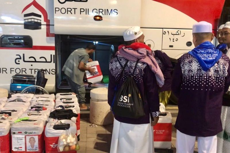 Proses pemulangan jamaah haji Indonesia gelombang kedua dimulai hari ini Proses pemulangan jamaah haji Indonesia gelombang kedua dimulai hari ini