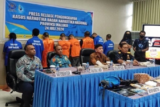 BNNP Maluku ungkap jaringan narkoba internasional BNNP Maluku ungkap jaringan narkoba internasional
