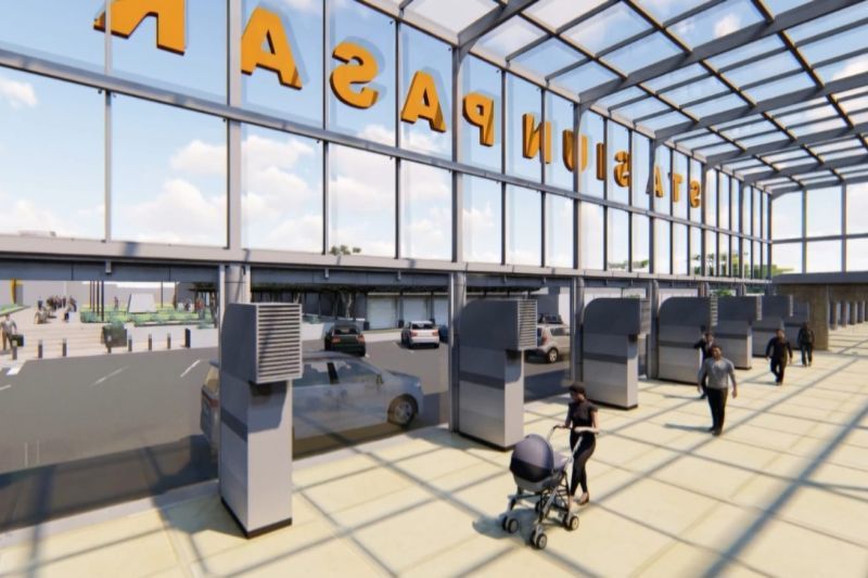 KAI sebut hall Stasiun Pasar Senen akan dipasang pendingin ruangan