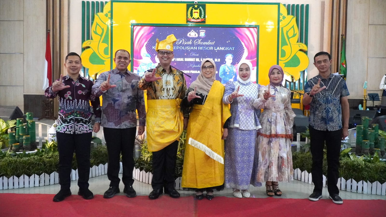 Pj Bupati Langkat ajak Kapolres baru sukseskan Pilkada 2024