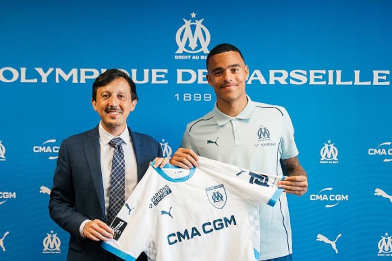 Mason Greenwood resmi gabung Marseille Mason Greenwood resmi gabung Marseille