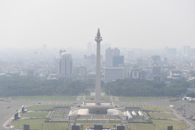 Kualitas udara Jakarta tidak sehat pada Jumat pagi Kualitas udara Jakarta tidak sehat pada Jumat pagi
