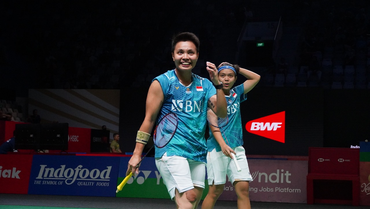 Putri Apriyani Rahayu/Siti Fadia Silva Ramadhanti terhenti di babak 16 besar