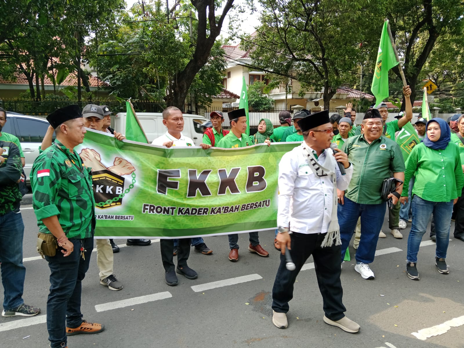 Gelar aksi, FKKB desak majelis DPP PPP ambil sikap soal kepemimpinan Mardiono