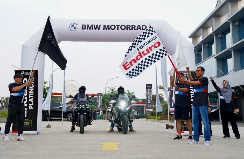 PTPL uji coba ketangguhan dari Pertamina Enduro bersama BMW Motorrad