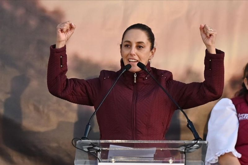 Claudia Sheinbaum terpilih sebagai presiden wanita pertama Meksiko Claudia Sheinbaum terpilih sebagai presiden wanita pertama Meksiko