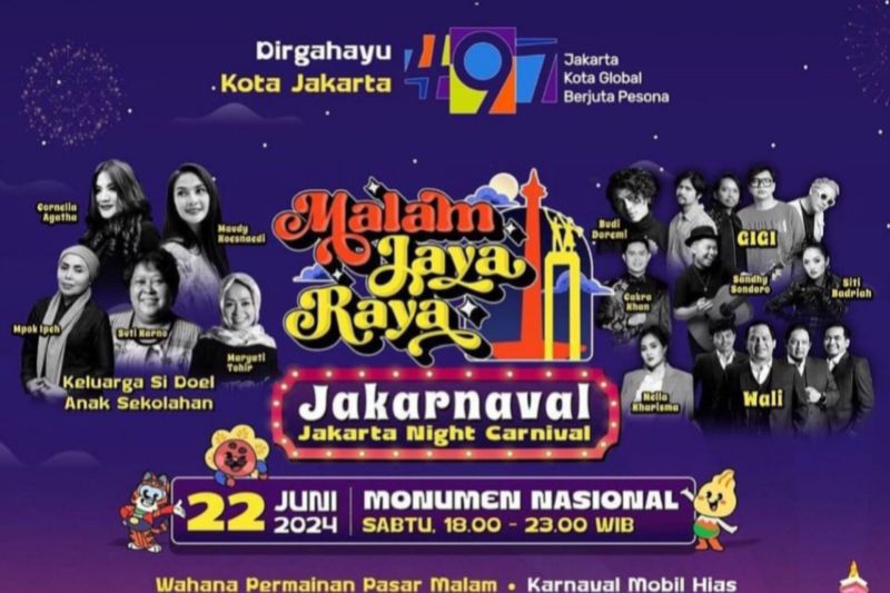 Jakpus siapkan ragam band untuk hibur pengunjung Monas pada 22 Juni Jakpus siapkan ragam band untuk hibur pengunjung Monas pada 22 Juni