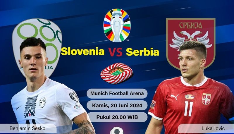 Rekor pertemuan Slovenia vs Serbia: sengit dan alot