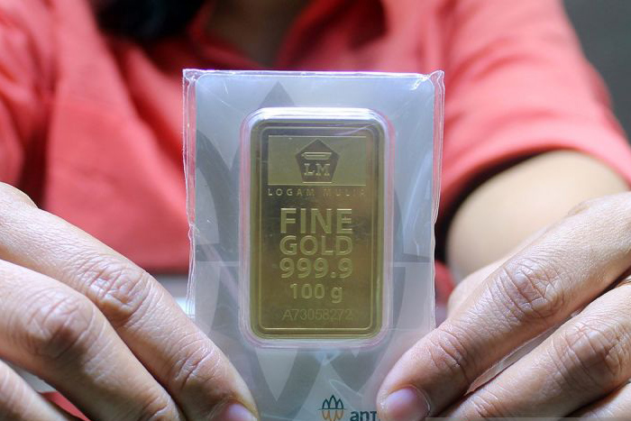Harga emas Antam naik tipis jadi Rp1,329 juta per gram Harga emas Antam naik tipis jadi Rp1,329 juta per gram