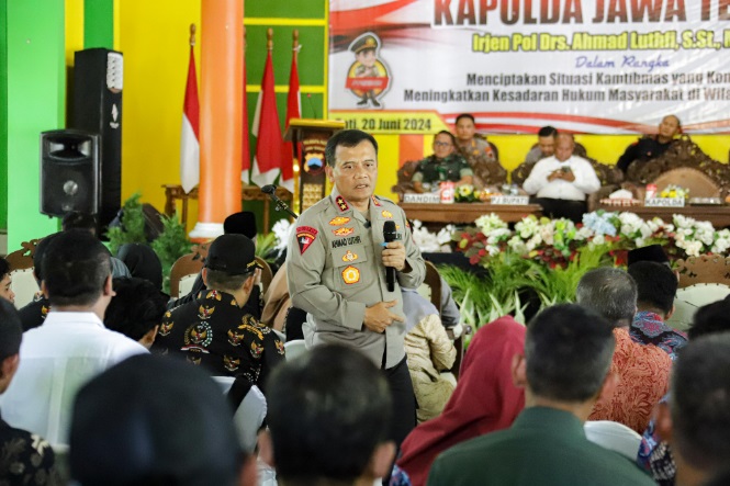 Kapolda Jateng minta warga Pati tidak main hakim sendiri Kapolda Jateng minta warga Pati tidak main hakim sendiri