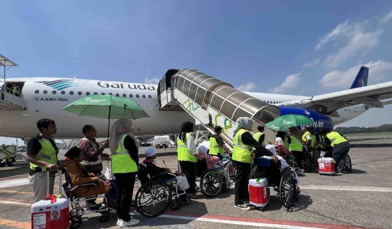 Kemenhub pastikan kelancaran proses kepulangan jamaah haji Kemenhub pastikan kelancaran proses kepulangan jamaah haji