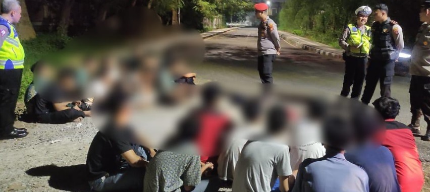 Hendak tawuran 23 remaja bersajam diamankan Polres Metro Tangerang Kota