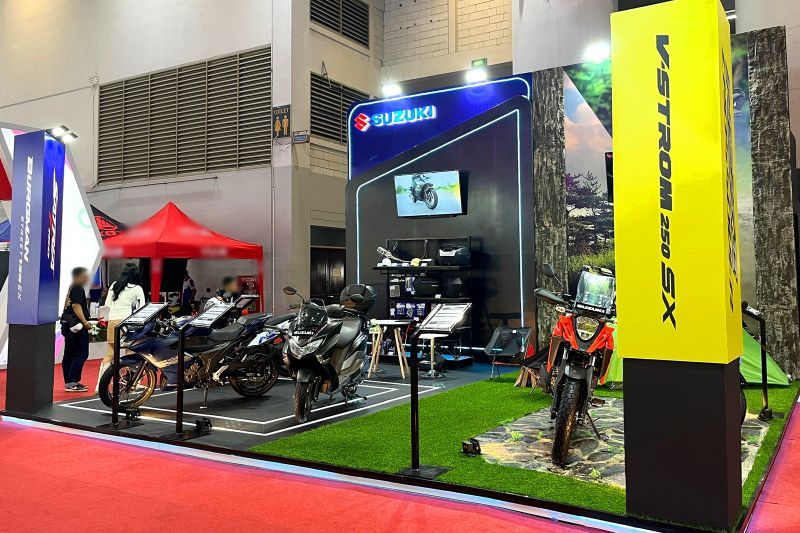 Suzuki pamerkan jajaran sepeda motor di Jakarta Fair 2024 Suzuki pamerkan jajaran sepeda motor di Jakarta Fair 2024