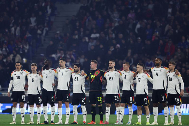 Jerman ditahan imbang 0-0 oleh Ukraina pada pertandingan persahabatan Jerman ditahan imbang 0-0 oleh Ukraina pada pertandingan persahabatan
