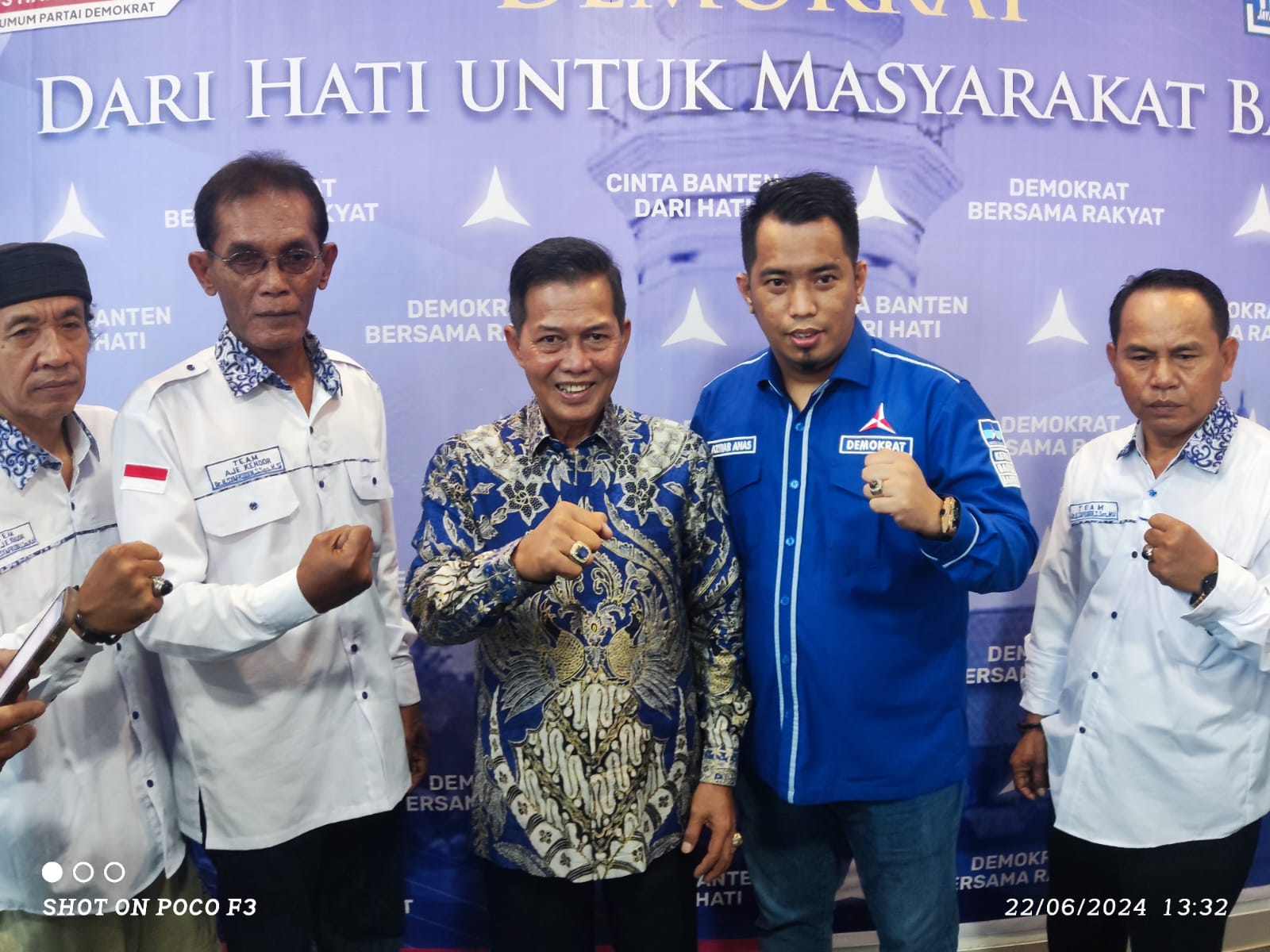 Lanjutkan dua periode, Syafrudin minta restu Demokrat Lanjutkan dua periode, Syafrudin minta restu Demokrat