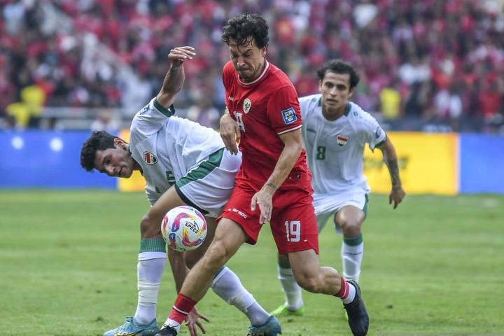 Kualifikasi Piala Dunia, Indonesia kalah 0-2 lawan Irak